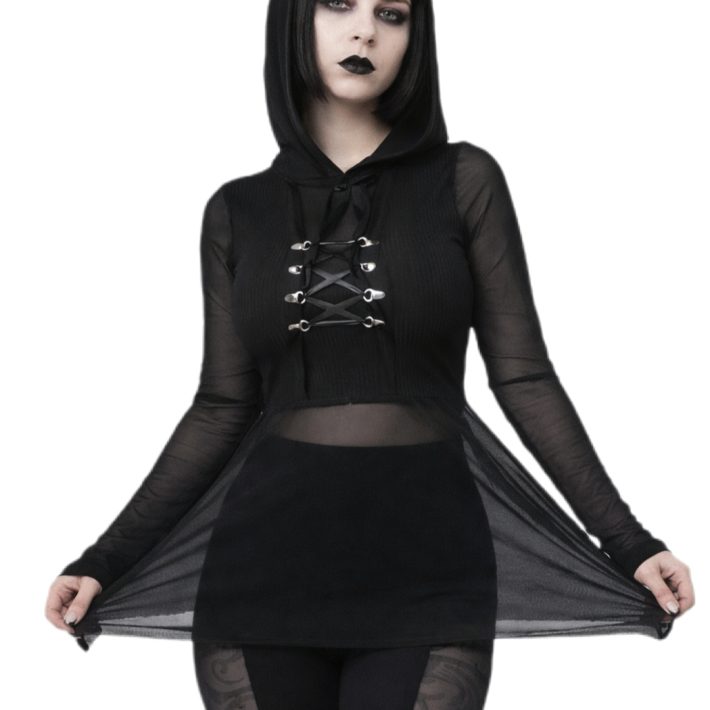 Polera Peplum malla